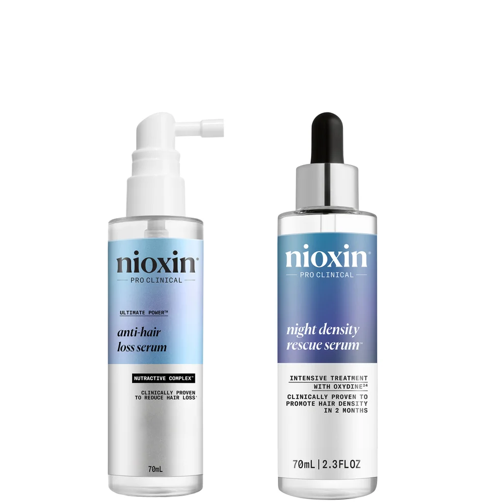 NIOXIN Anti-Hair Loss Day and Night Serum Duo Image 1