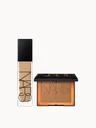 NARS Natural Longwear Foundation Aruba and NARS Laguna Bronzing Powder