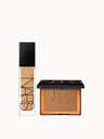 NARS Natural Longwear Foundation Valencia and NARS Laguna Bronzing Powder