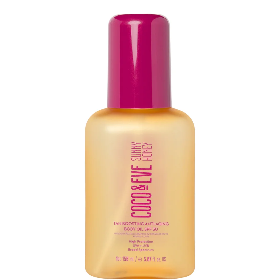 Coco & Eve Tan Boosting Anti-aging Body Oil SPF30 150ml Image 1