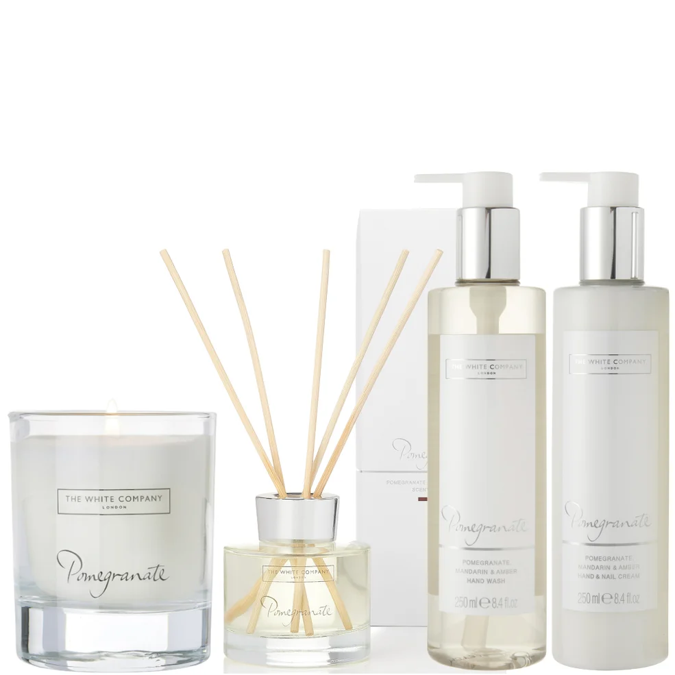 The White Company Exclusive Pomegranate Set Image 1