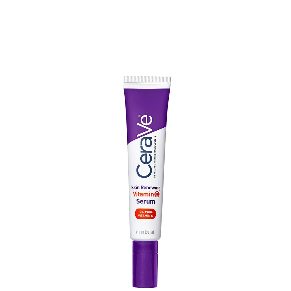 CeraVe Skin Renewing 10% Pure Vitamin C Serum with Ceramides for Brighter & Smoother Skin 30ml Image 1