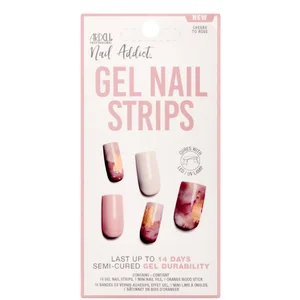 Ardell LED Gel Nail Art Strips  - Cheers to Rose - Option Cheers to Rose