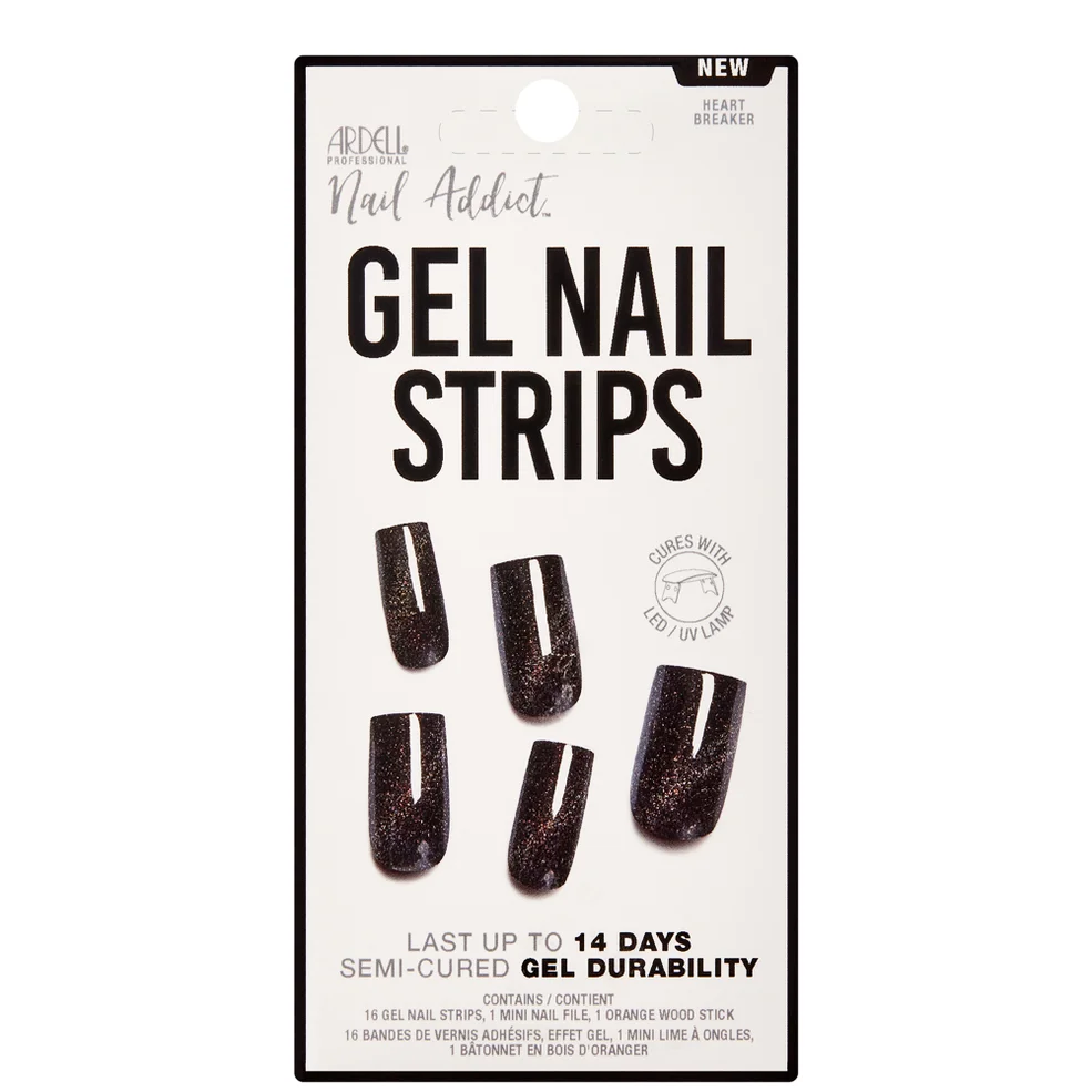Ardell LED Gel Nail Art Strips  - Heart Breaker Image 1