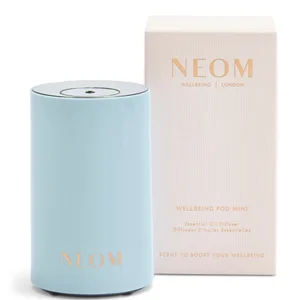 NEOM Wellbeing Exclusive Pod Mini Waterless Essential Oil Diffuser in Blue - undefined undefined