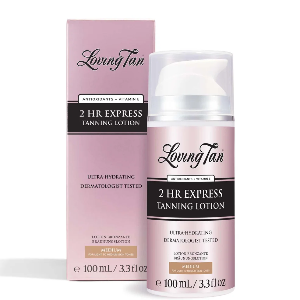 Loving Tan 2 Hour Express Tanning Lotion Medium 100ml Image 1