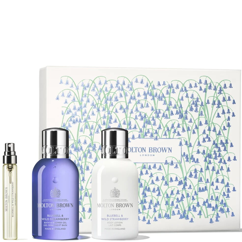 Molton Brown Bluebell & Wild Strawberry Travel Collection Image 1