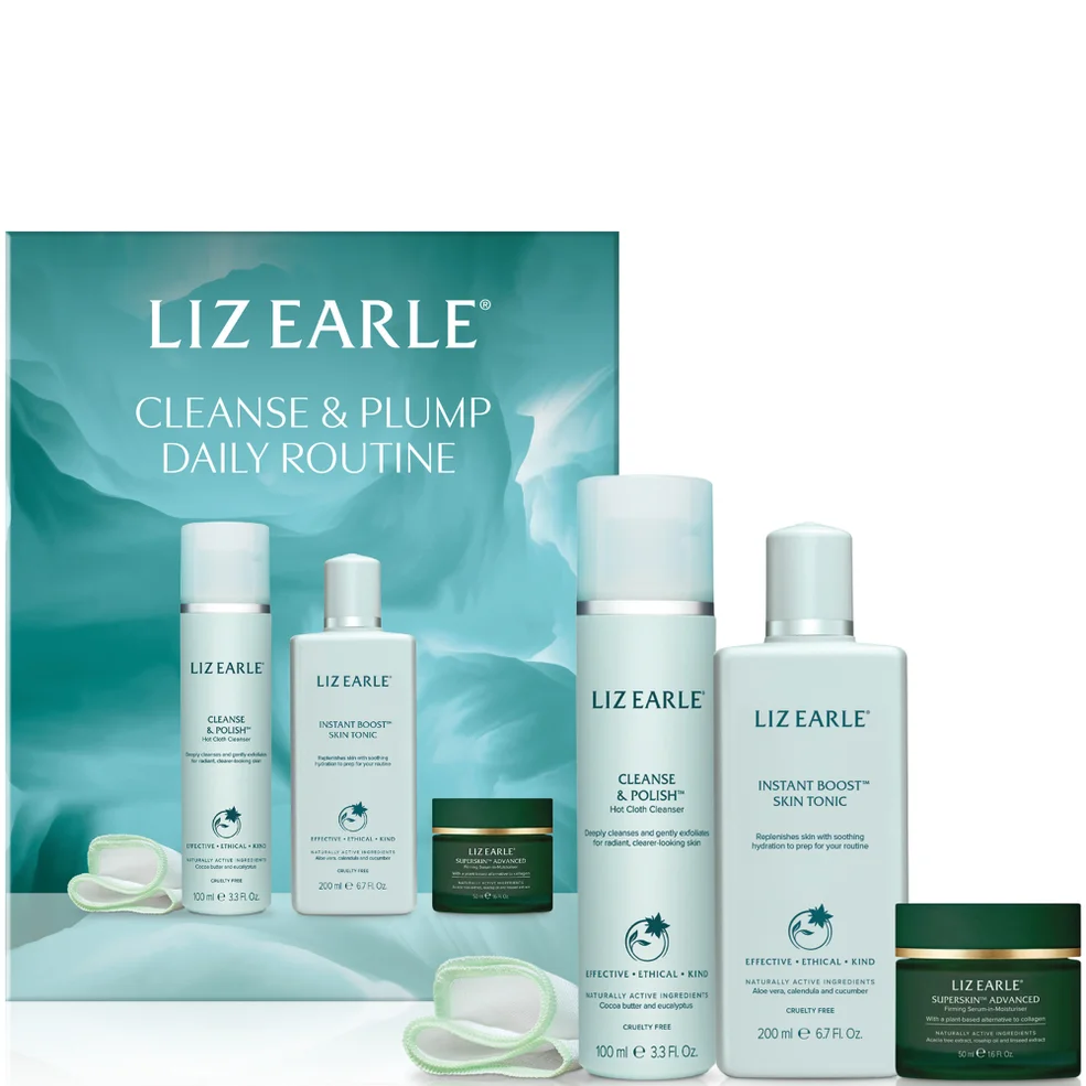 Liz Earle Exclusive Cleanse & Plump Daily Routine Image 1