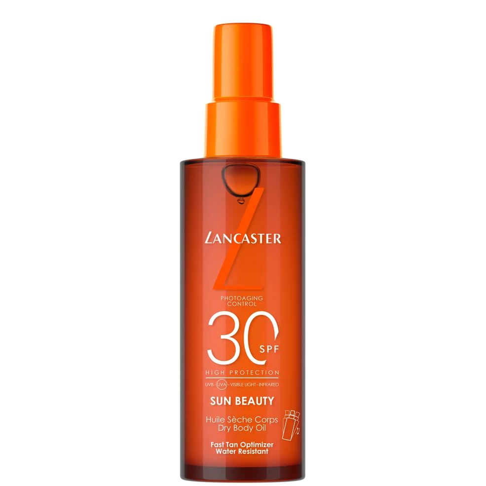 Lancaster Sun Beauty Satin Dry Oil Fast Tan Optimizer for Body SPF30 150ml Image 1