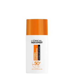 L'Oréal Men Expert Hydra Energetic Daily SPF50+ Invisible Fluid with Antioxidant Vitamin C* 50ml - undefined undefined