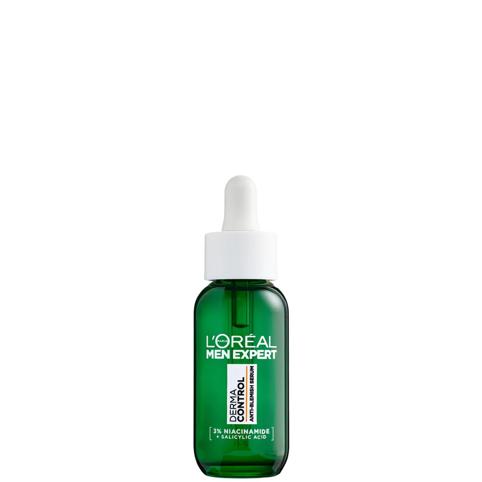 L'Oréal Men Expert Derma Control Anti-Blemish Serum with 3% Niacinamide + Salicylic acid 30ml Image 1