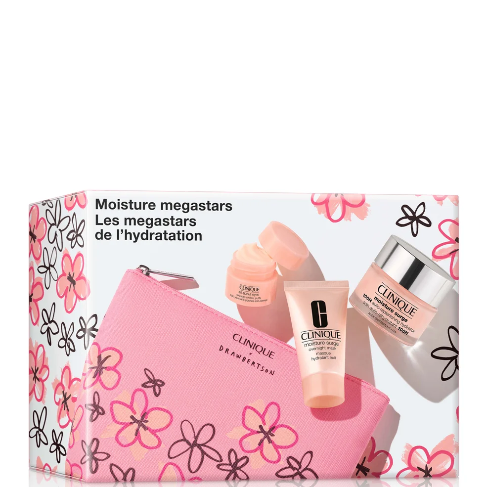 Clinique Moisture Surge Megastars: Hydrating Skincare Set (Worth £66) Image 1