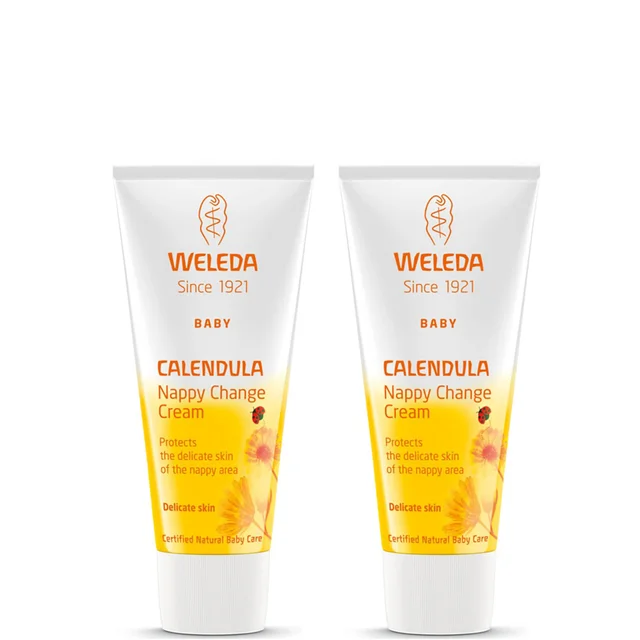 Weleda Nappy Cream with Calendula 75ml Twin Pack