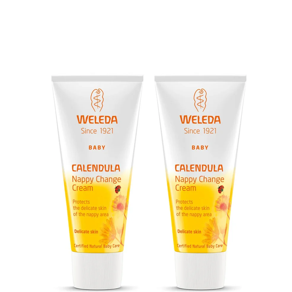 Weleda Nappy Cream with Calendula 75ml Twin Pack Image 1