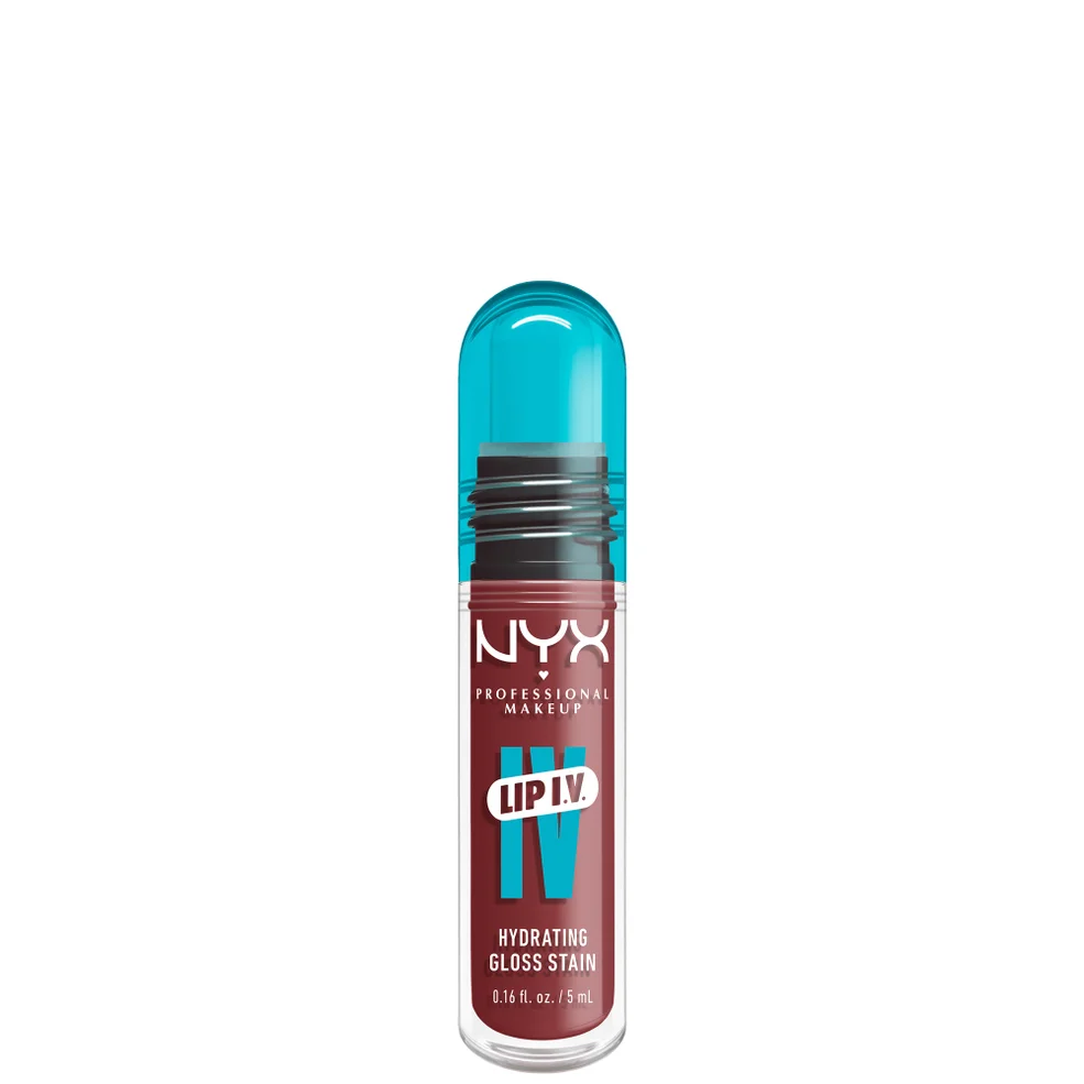 NYX Professional Makeup Lip IV Hydrating Gloss Stain (Various Shades) Image 1