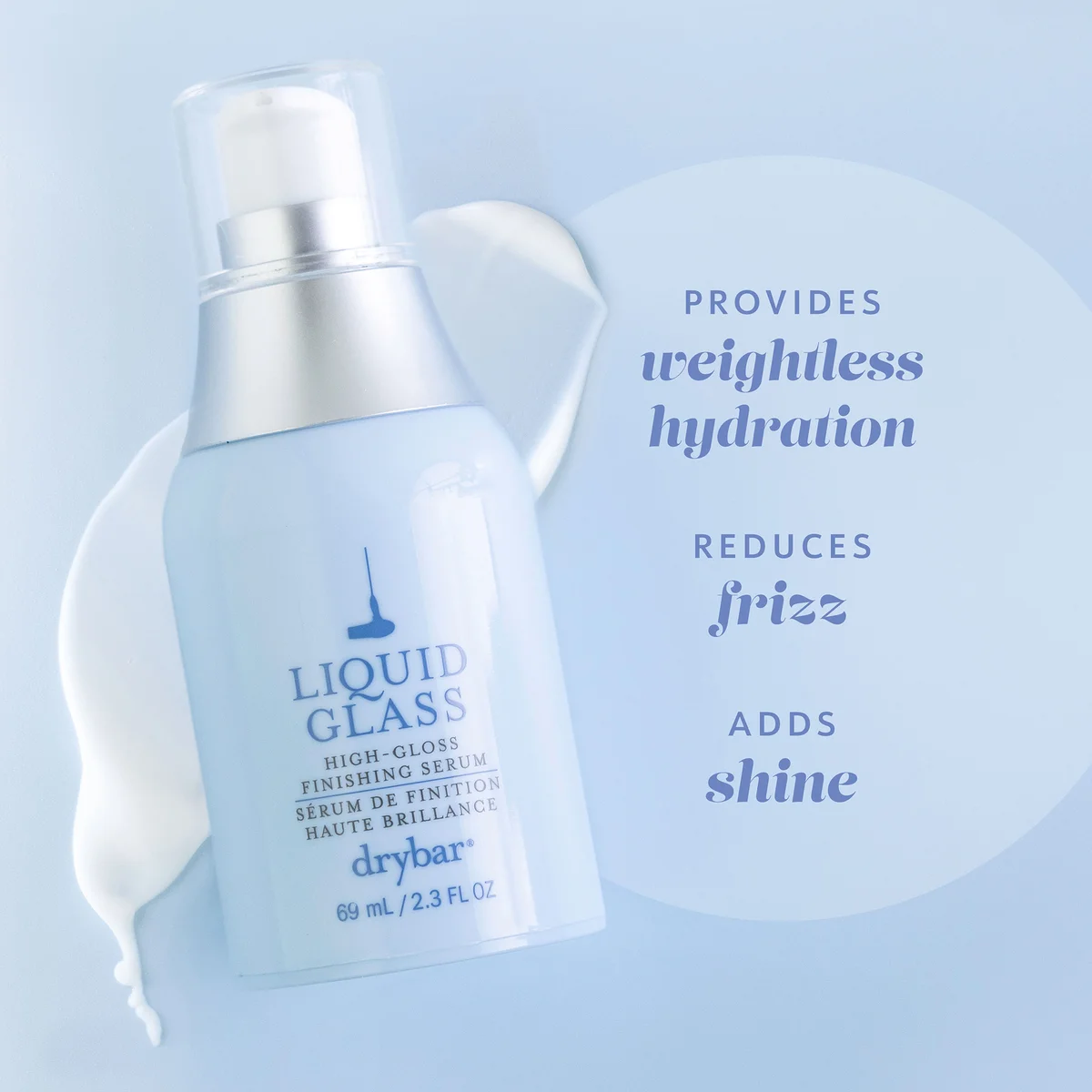 Drybar Liquid Glass Finishing Serum 69ml LOOKFANTASTIC