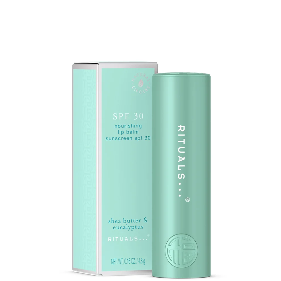 RITUALS Fortune Balms Shea Butter & Eucalyptus Lip Balm SPF 30 4.8g Image 1