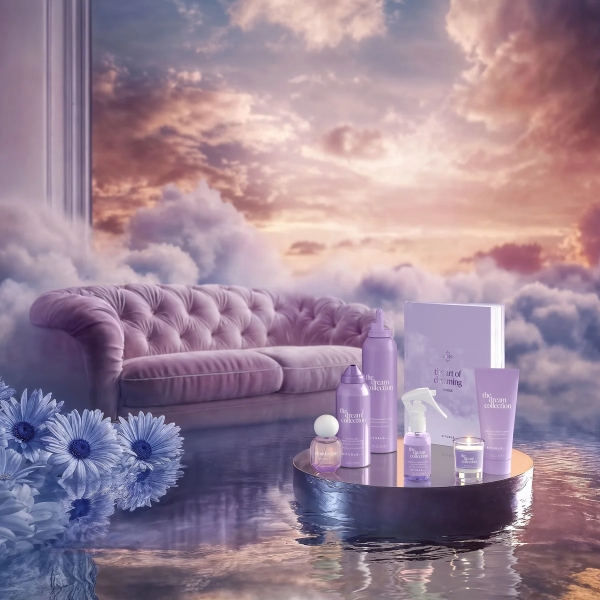 Bộ quà tặng tắm và dưỡng thể RITUALS The Dream Collection Floral Limited Edition (Trị giá 111,30 bảng Anh) Hình ảnh 5