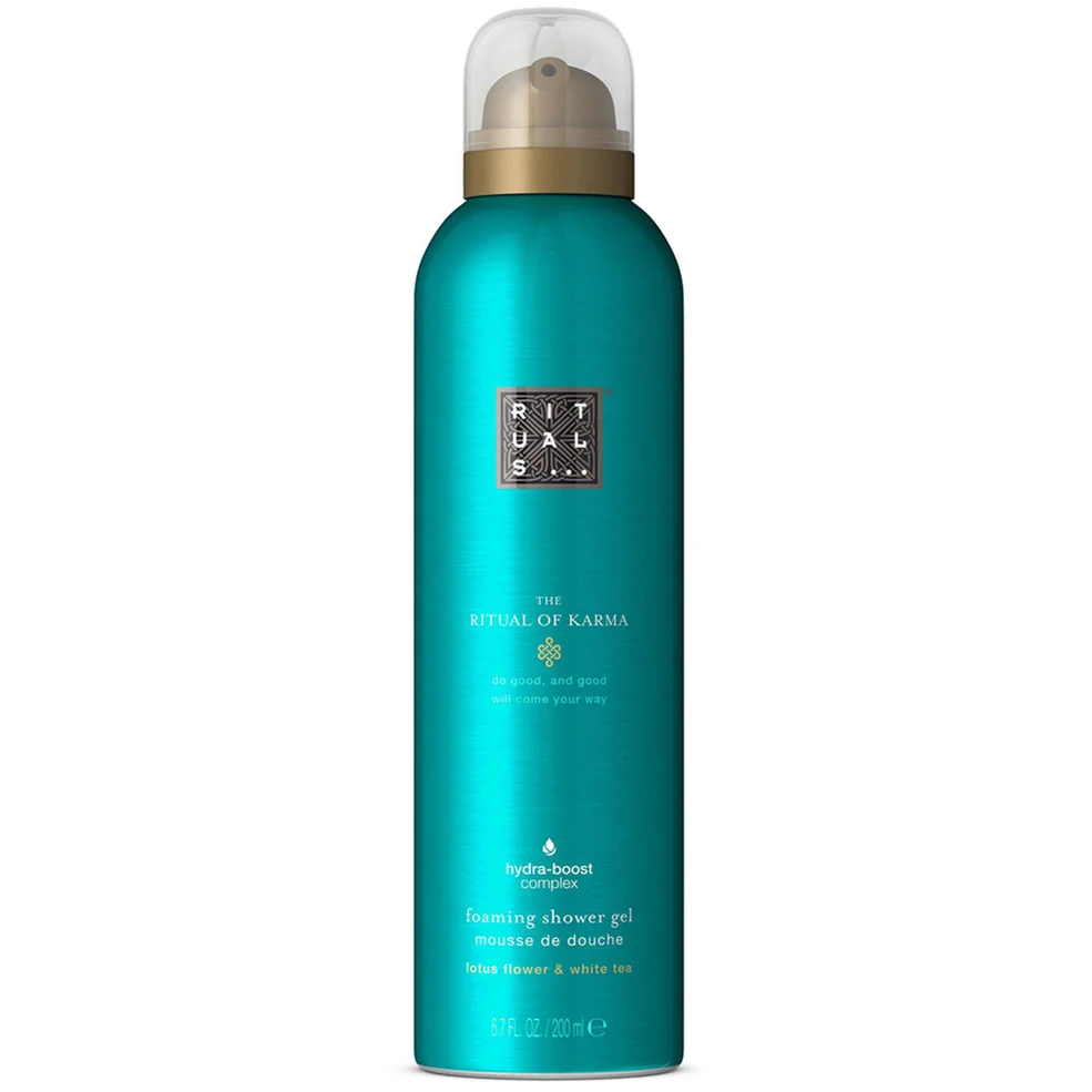 RITUALS The Ritual of Karma  Lotus Flower & White Tea Foaming Shower Gel 200ml Image 1