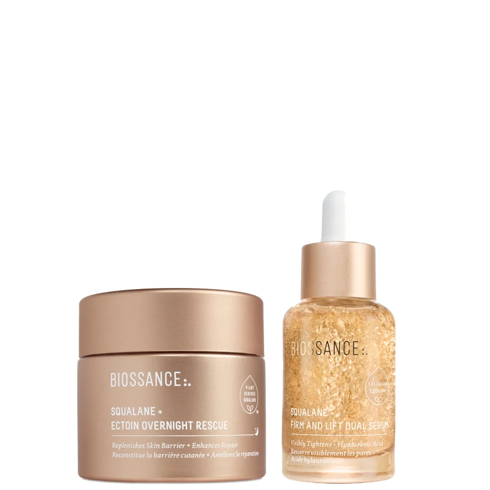 Biossance Exclusive Firm + Lift Moisturising Duo Image 1
