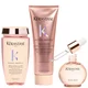Kérastase Gloss Absolu Shampoo, Conditioner and Oil Trio, with Wild Rose