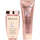 Kérastase Gloss Absolu Shampoo and Conditioner Duo, with Glycolic Acid, Hyaluronic Acid and Wild Rose
