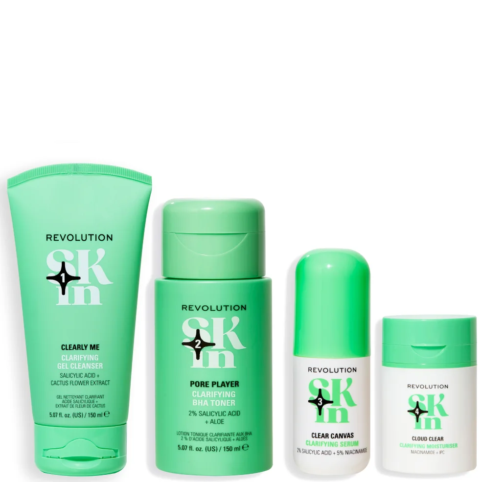 Revolution Skincare Clearly Clarify 4 Step Bundle Image 1