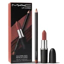 MAC Lip Duo Kit - Velvet Teddy (Worth £45)