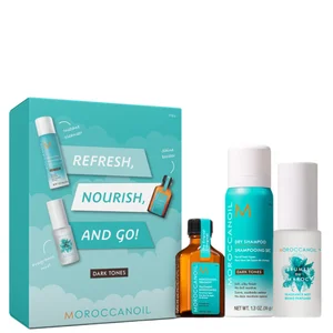 Moroccanoil Treatment Oil & Fragrance Set with Free Dry Shampoo - Dark Tones (Worth £37.50) - undefined undefined