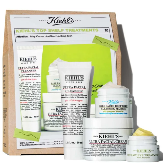 Kiehl's Since 1851 Top Shelf Treatments Set (Worth £62.00)