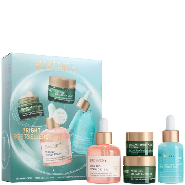 Biossance Bright BestSellers Set (Worth £134)