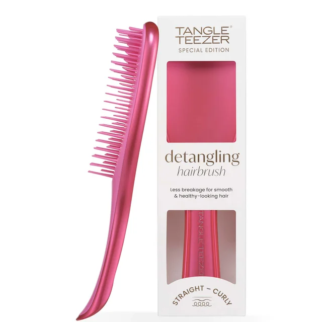 Tangle Teezer Tangle Teezer The Ultimate Detangler Chrome - Hot Pink