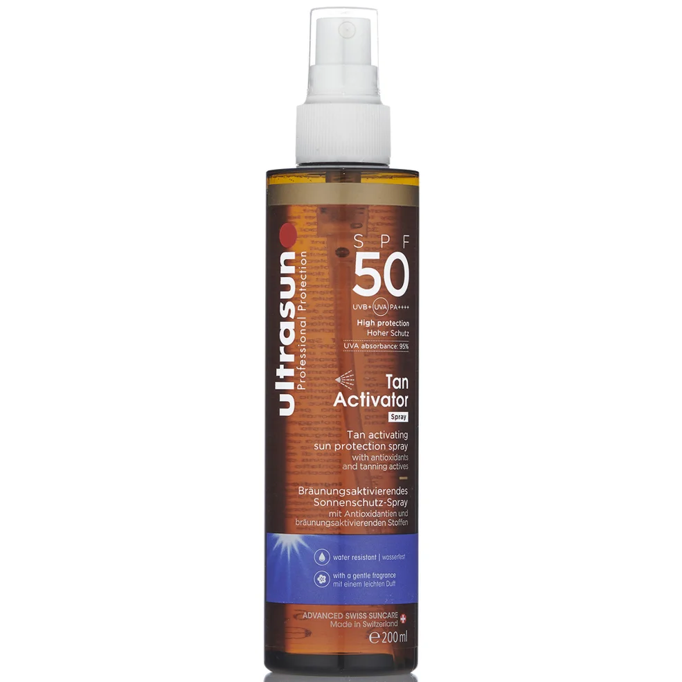 Ultrasun Body Tan Activator SPF50 200ml Image 1
