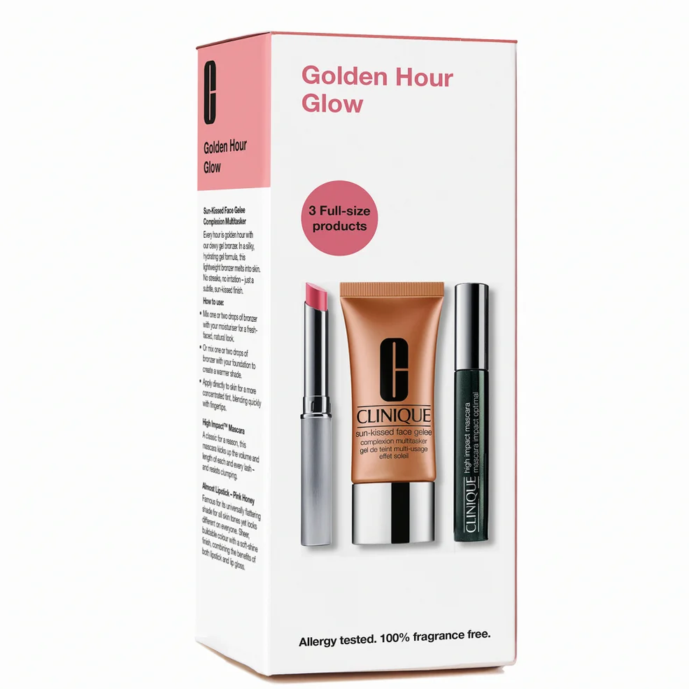 Clinique Exclusive Golden Hour Glow Makeup Set (Worth £83) Image 1