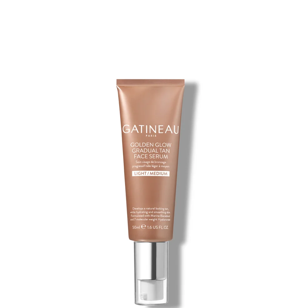 Gatineau Golden Glow Gradual Tan Face Serum 50ml - Light/Medium Image 1