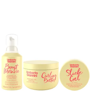 Umberto Giannini Strong Curls Style & Hold Trio - undefined undefined