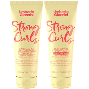 Umberto Giannini Strong Curls Strengthening Shampoo & Conditioner Duo - undefined undefined