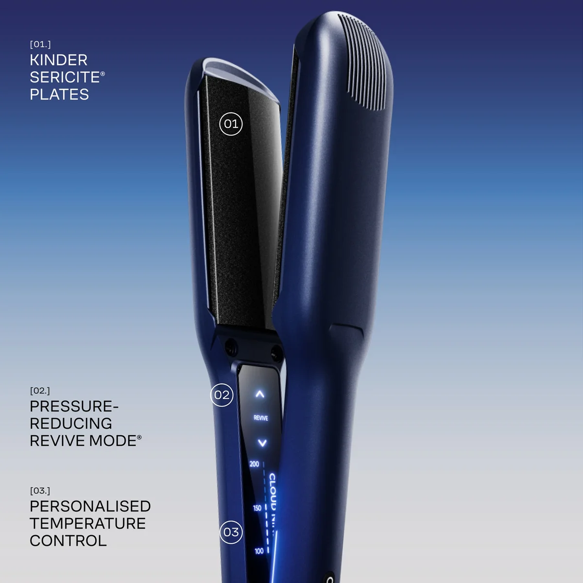 Exclusive CLOUD NINE The Contouring Wide Iron LOOKFANTASTIC