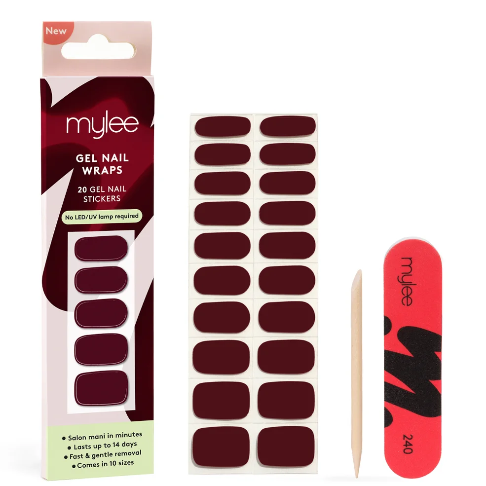 Mylee Gel Nail Wraps - Diva Image 1