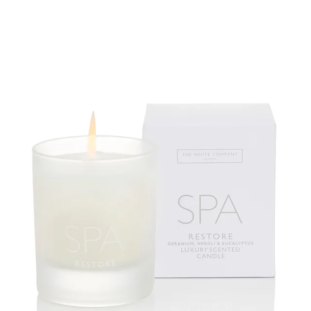 The White Company Spa Restore Candle 140g