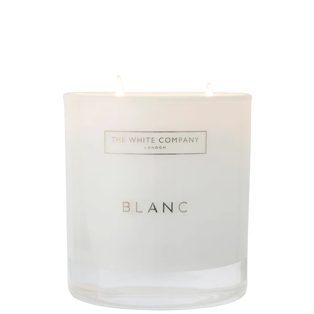The White Company Blanc 2 Wick Candle 280g