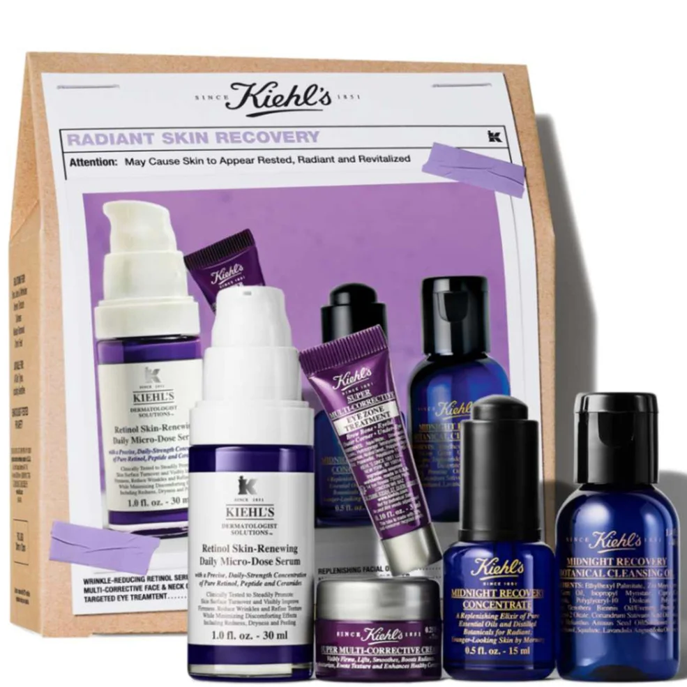 Kiehl's Radiant Skin Recovery Set (Worth £104) Image 1