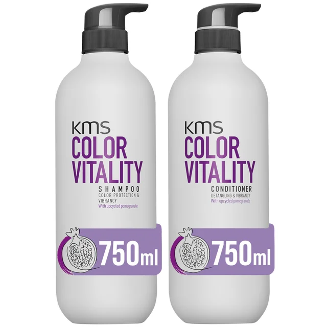 KMS Supersize Colour Protection Bundle for All Hair Types (Worth £85.50)
