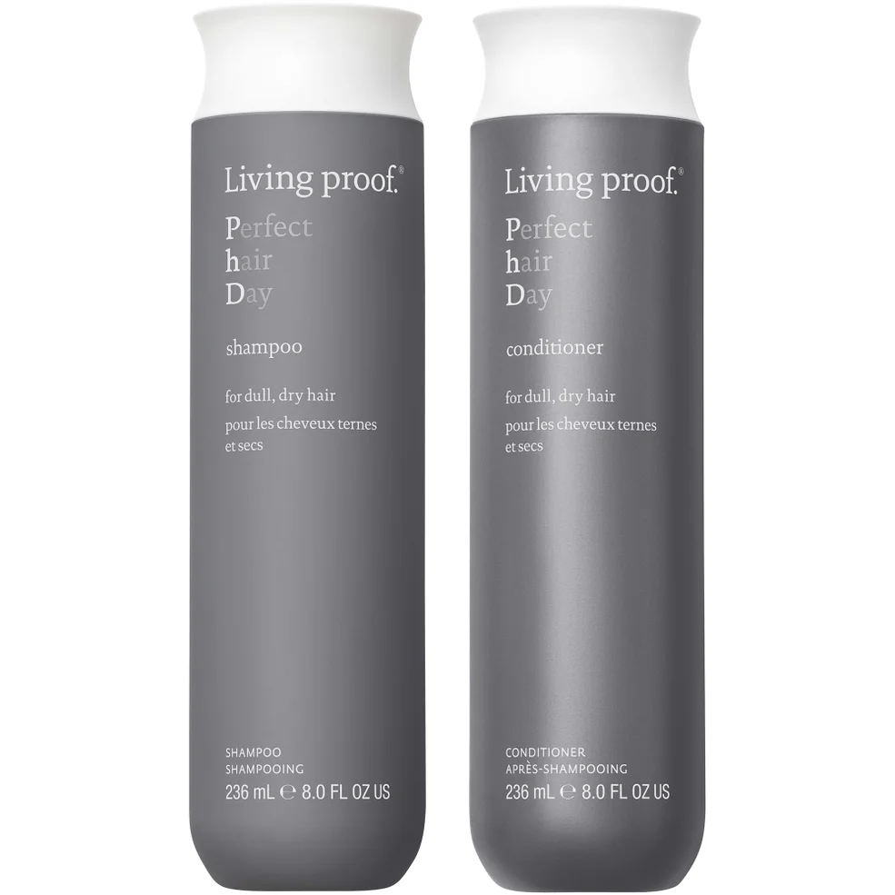 Living Proof Perfect Hair Day Shampoo and Conditioner Bundle for Hydration, Softness and Shine Image 1