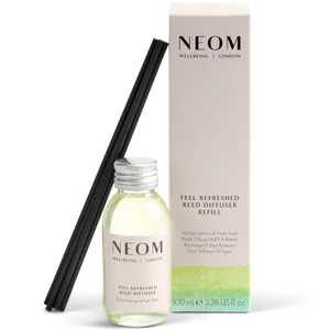NEOM Wellbeing Feel Refreshed Reed Diffuser Refill 100ml - Option Refill