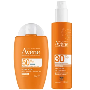 Avène Fluid Invisible and Sun Cream Bundle - undefined undefined