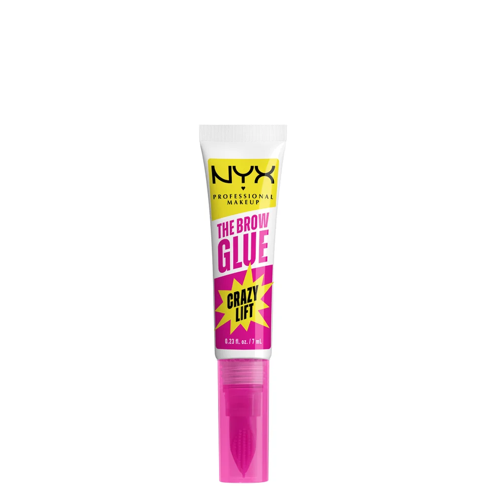 NYX Professional Makeup The Brow Glue Crazy Lift, Brow Lamination Gel- Transparent Image 1