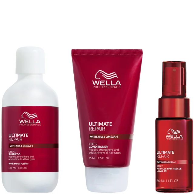 Wella Professionals Ultimate Repair Travel Bundle for Damaged Hair