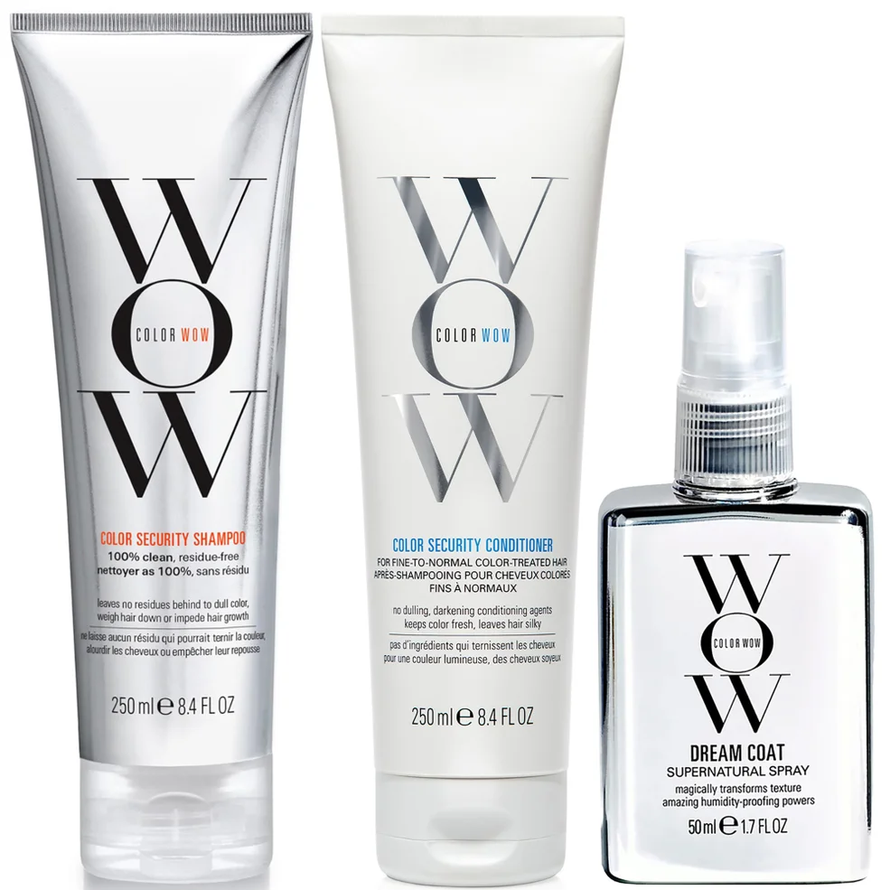 Color Wow Dream Clean Fine to Normal and Travel Dream Coat