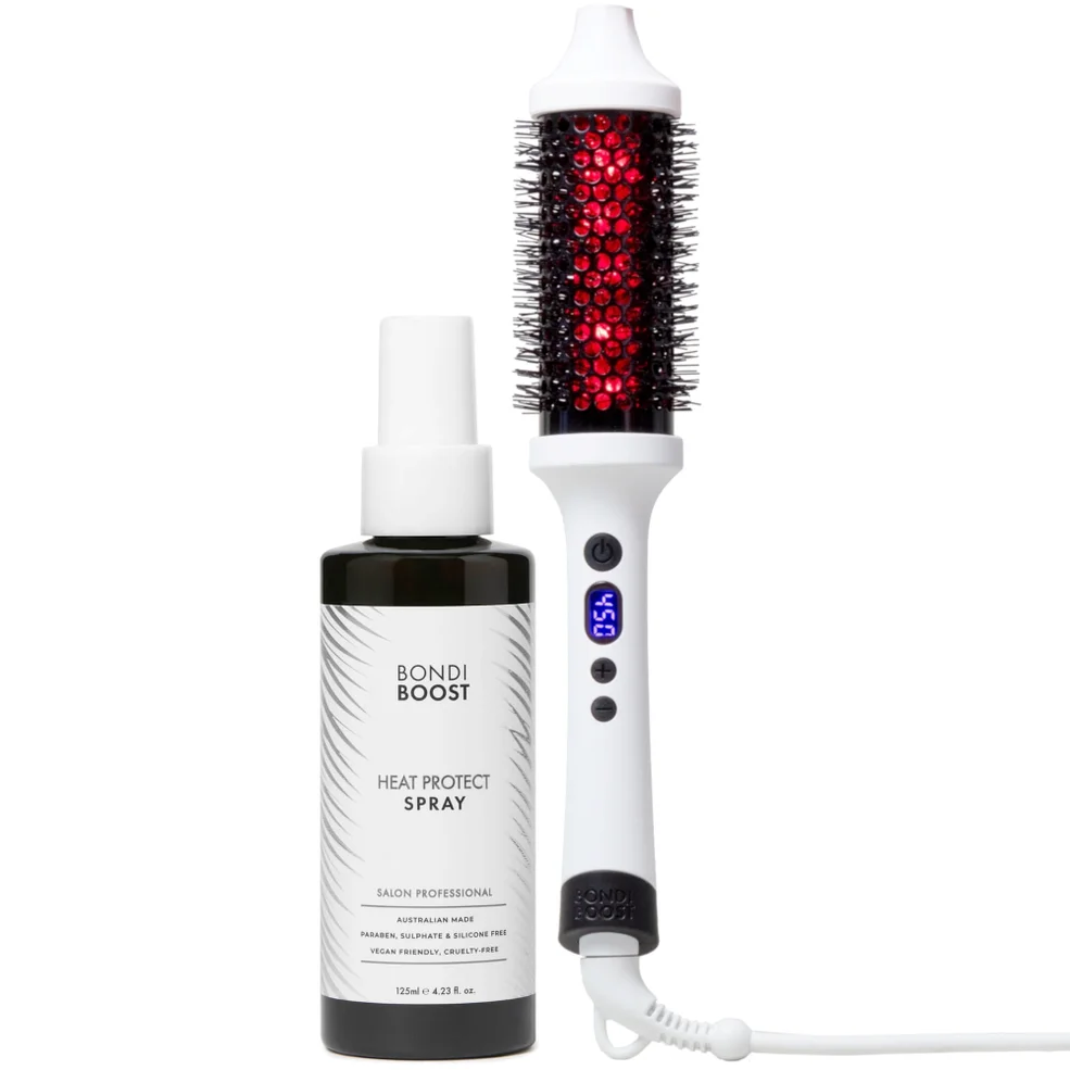 BondiBoost Infrared Bounce Brush & Heat Protect Spray 125ml Image 1